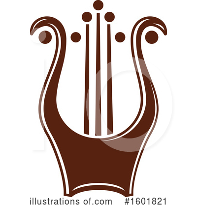 Lyre Clipart #1601821 by Vector Tradition SM