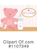Its A Girl Clipart #1107349 by Amanda Kate