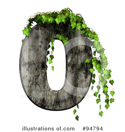 Royalty-Free (RF) Ivy Numbers Clipart Illustration by chrisroll - Stock Sample #94794
