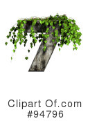 Ivy Numbers Clipart #94796 by chrisroll