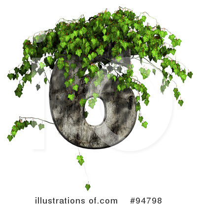 Royalty-Free (RF) Ivy Numbers Clipart Illustration by chrisroll - Stock Sample #94798