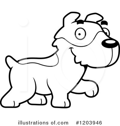 Jack Russell Terrier Clipart #1203946 by Cory Thoman