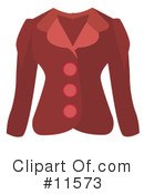 Jacket Clipart #11573 by AtStockIllustration