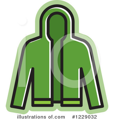 Royalty-Free (RF) Jacket Clipart Illustration by Lal Perera - Stock Sample #1229032
