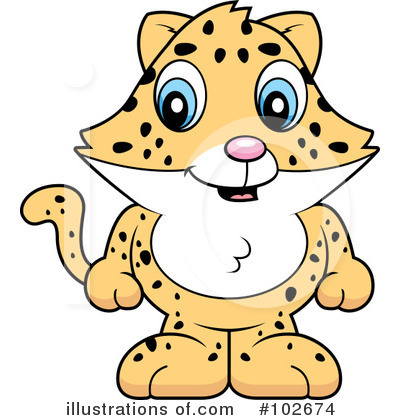 Leopard Clipart #102674 by Cory Thoman