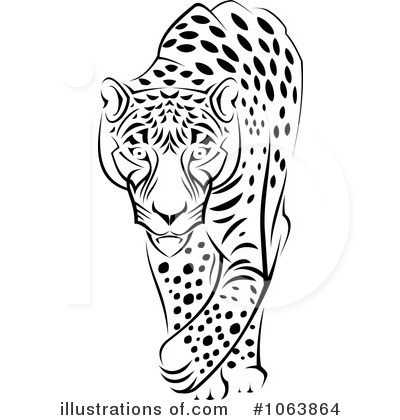 Jaguar Clipart #1063864 by Vector Tradition SM