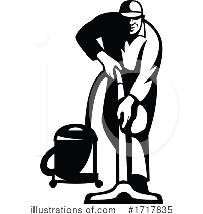 Janitorial Clipart #1717835 by patrimonio