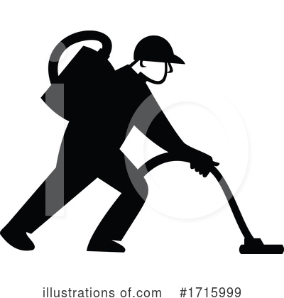 Royalty-Free (RF) Janitorial Clipart Illustration by patrimonio - Stock Sample #1715999