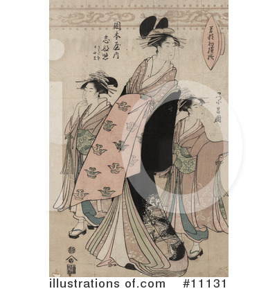 Royalty-Free (RF) Japanese Clipart Illustration by JVPD - Stock Sample #11131