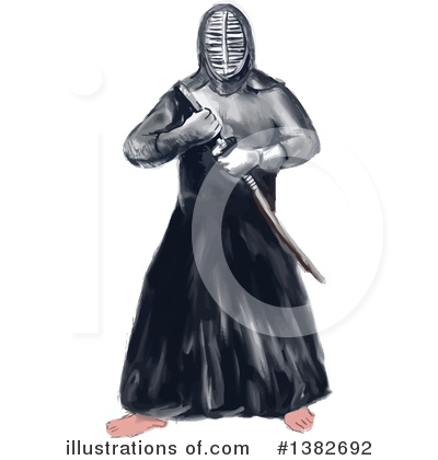Samurai Clipart #1382692 by patrimonio