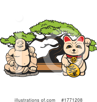 Royalty-Free (RF) Japanese Clipart Illustration by Vector Tradition SM - Stock Sample #1771208