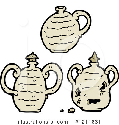 Ceramic Jar Clipart #1211831 by lineartestpilot