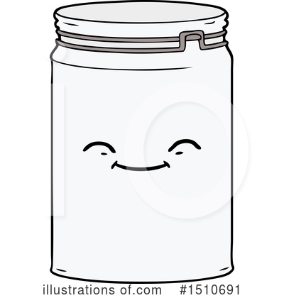 Royalty-Free (RF) Jar Clipart Illustration by lineartestpilot - Stock Sample #1510691