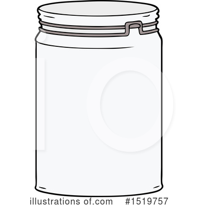 Royalty-Free (RF) Jar Clipart Illustration by lineartestpilot - Stock Sample #1519757