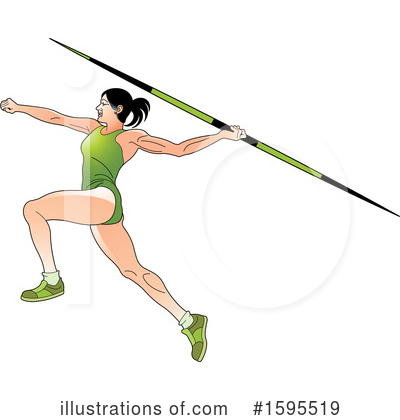 Javelin Clipart #1595519 by Lal Perera