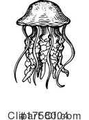 Jellyfish Clipart #1758004 by Vector Tradition SM