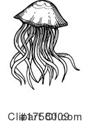 Jellyfish Clipart #1758009 by Vector Tradition SM