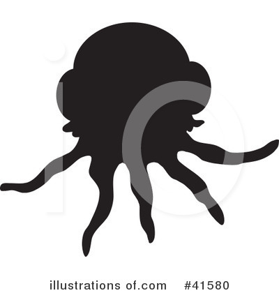 Royalty-Free (RF) Jellyfish Clipart Illustration by Prawny - Stock Sample #41580