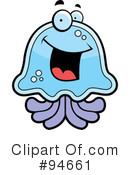 Jellyfish Clipart #94661 by Cory Thoman