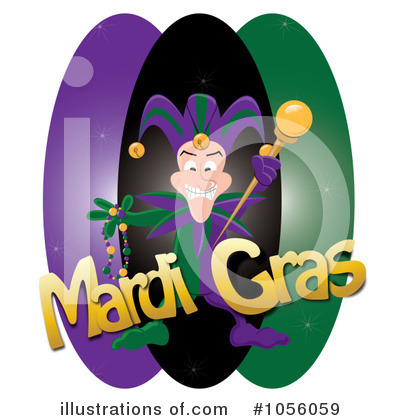 Mardi Gras Clipart #1056059 by Pams Clipart
