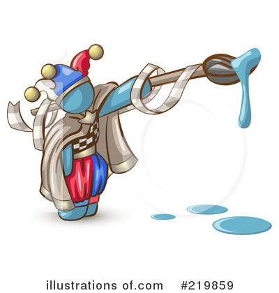 Painter Clipart #219859 by Leo Blanchette