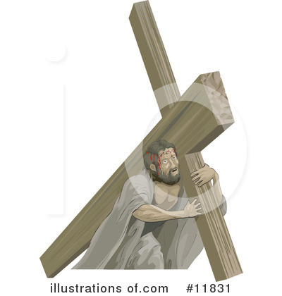Jesus Christ Clipart #11831 by AtStockIllustration