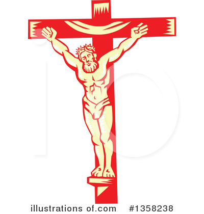 Crucifix Clipart #1358238 by patrimonio