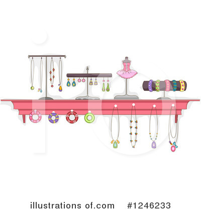 Royalty-Free (RF) Jewelry Clipart Illustration by BNP Design Studio - Stock Sample #1246233