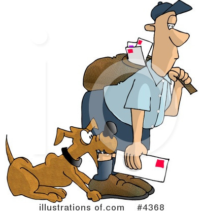 Dog Attack Clipart #4368 by djart