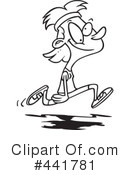 Jogger Clipart #441781 by toonaday