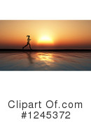 Jogging Clipart #1245372 by KJ Pargeter