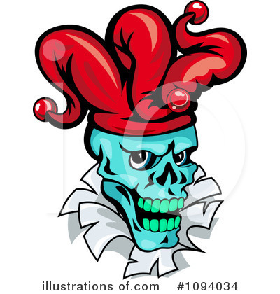 Jester Clipart #1094034 by Vector Tradition SM