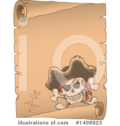 Skull Clipart #1408923 by visekart