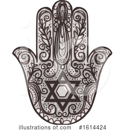 Judaism Clipart #1614424 by Vector Tradition SM