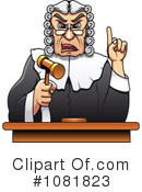 Judge Clipart #1081823 by Vector Tradition SM