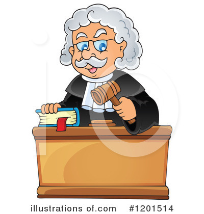 Lawyer Clipart #1201514 by visekart