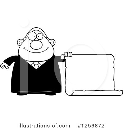 Royalty-Free (RF) Judge Clipart Illustration by Cory Thoman - Stock Sample #1256872