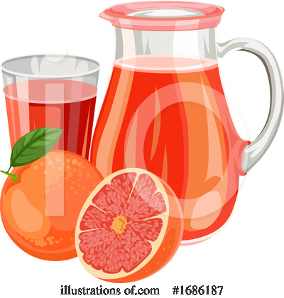 Royalty-Free (RF) Juice Clipart Illustration by Morphart Creations - Stock Sample #1686187