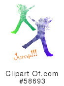 Jump Clipart #58693 by MilsiArt
