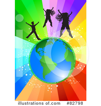 Royalty-Free (RF) Jumping Clipart Illustration by MilsiArt - Stock Sample #82798