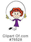 Jumping Rope Clipart #76528 by Pams Clipart