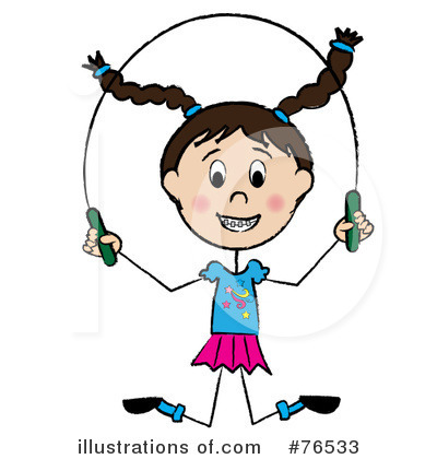 Jumping Rope Clipart #76533 by Pams Clipart