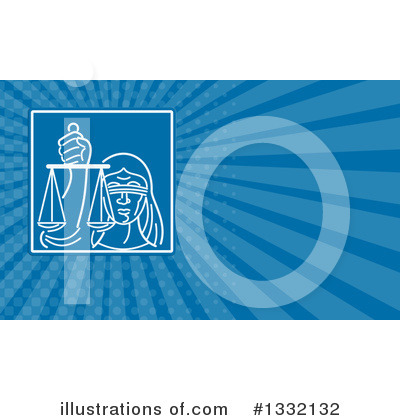 Lady Justice Clipart #1332132 by patrimonio