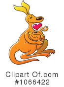 Kangaroo Clipart #1066422 by Zooco