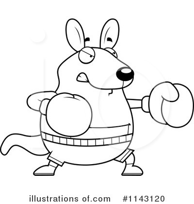 Royalty-Free (RF) Kangaroo Clipart Illustration by Cory Thoman - Stock Sample #1143120