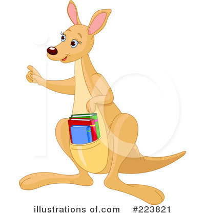 Kangaroo Clipart #223821 by Pushkin