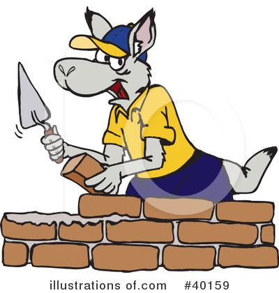 Construction Clipart #40159 by Dennis Holmes Designs