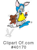 Kangaroo Clipart #40170 by Dennis Holmes Designs