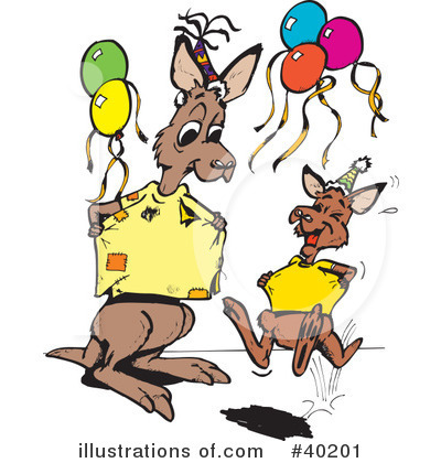 Birthday Clipart #40201 by Dennis Holmes Designs