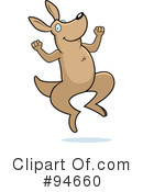 Kangaroo Clipart #94660 by Cory Thoman